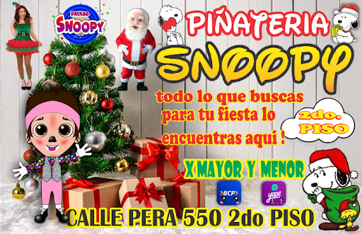 Piñateria snoopy cusco